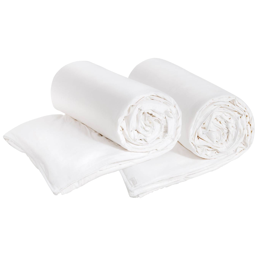 Zijden 4 Seizoenen dekbed set Harmony (175+300 g/m2) - katoenen tijk