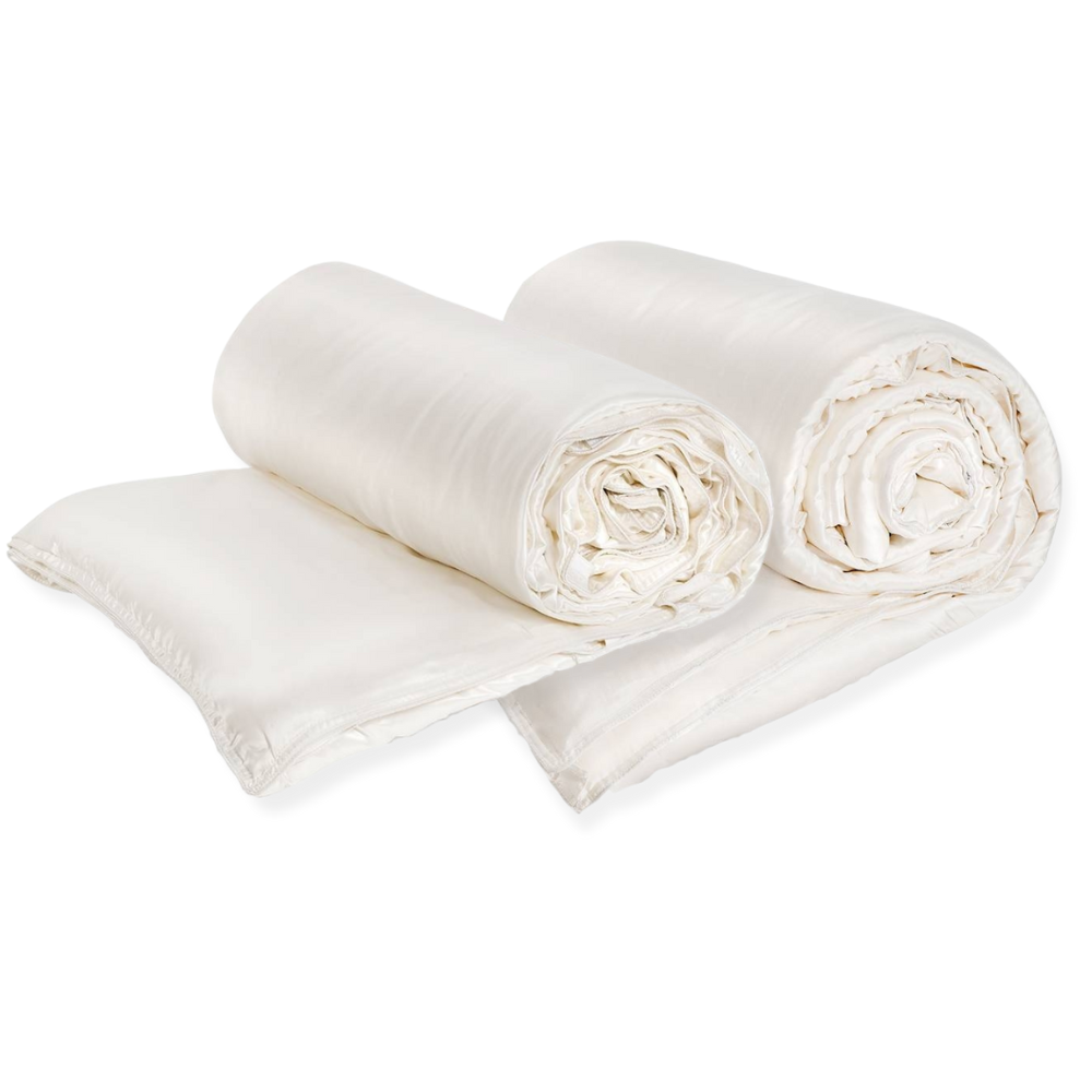 100% Zijden 4 Seizoenen dekbed Serene (175+300g/m2) - zijden tijk